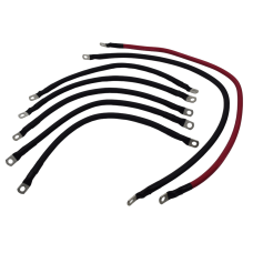 1/0 AWG Club Car DS 48V Battery Cable 7pcs Set