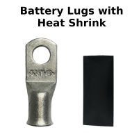 Ring Tin Plated Copper Lugs with Heat Skink 