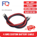 4 AWG Gauge Custom Battery Cable Copper Wire