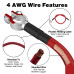 Cable Lengths: 6 Inches
Cable Lengths: 9 Inches
Cable Lengths: 12 Inches
Cable Lengths: 15 Inches
Cable Lengths: 18 Inches
Cable Lengths: 21 Inches
Cable Lengths: 24 Inches
Cable Lengths: 30 Inches
Cable Lengths: 36 Inches
Cable Lengths: 42 Inches
Cable Lengths: 4 Feet
Cable Lengths: 5 Feet
Cable Lengths: 6 Feet
Cable Lengths: 7 Feet
Cable Lengths: 8 Feet
Cable Lengths: 9 Feet
Cable Lengths: 10 Feet
Cable Lengths: 11 Feet
Cable Lengths: 12 Feet
Cable Lengths: 14 Feet
Cable Lengths: 16 Feet
Cable Lengths: 18 Feet
Cable Lengths: 20 Feet
Connector End: 1/4" to Top Post Positive
Connector End: 5/16" to Top Post Positive
Connector End: 3/8" to Top Post Positive
Connector End: 1/2" to Top Post Positive
Connector End: Top Post Positive One Side Only
Cable Boot: No Boots Cable Lengths: 6 Inches
Cable Lengths: 9 Inches
Cable Lengths: 12 Inches
Cable Lengths: 15 Inches
Cable Lengths: 18 Inches
Cable Lengths: 21 Inches
Cable Lengths: 24 Inches
Cable Lengths: 30 Inches
Cable Lengths: 36 Inches
Cable Lengths: 42 Inches
Cable Lengths: 4 Feet
Cable Lengths: 5 Feet
Cable Lengths: 6 Feet
Cable Lengths: 7 Feet
Cable Lengths: 8 Feet
Cable Lengths: 9 Feet
Cable Lengths: 10 Feet
Cable Lengths: 11 Feet
Cable Lengths: 12 Feet
Cable Lengths: 14 Feet
Cable Lengths: 16 Feet
Cable Lengths: 18 Feet
Cable Lengths: 20 Feet
Connector End: 1/4" to Top Post Positive
Connector End: 5/16" to Top Post Positive
Connector End: 3/8" to Top Post Positive
Connector End: 1/2" to Top Post Positive
Connector End: Top Post Positive One Side Only
Cable Boot: No Boots