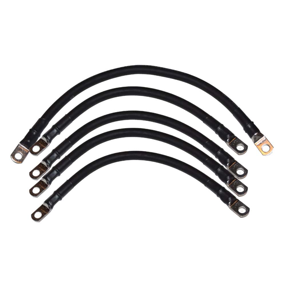 1/0 AWG EZGo DCS and PDS Battery Cable 5pcs Set